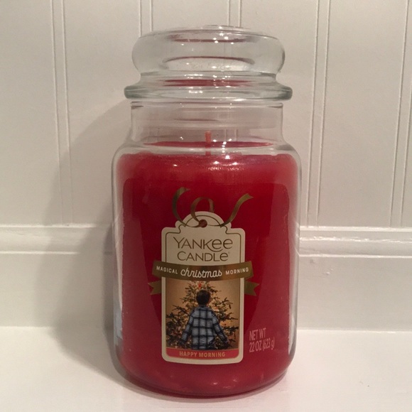 Yankee Candle ‘Christmas Morning’ 🎄 🎁 large candle 🕯